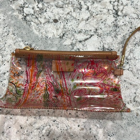 Etro Paisley Clear Vinyl Event Shoulder Bag and Makeup Case EUC - Picture 14 of 15